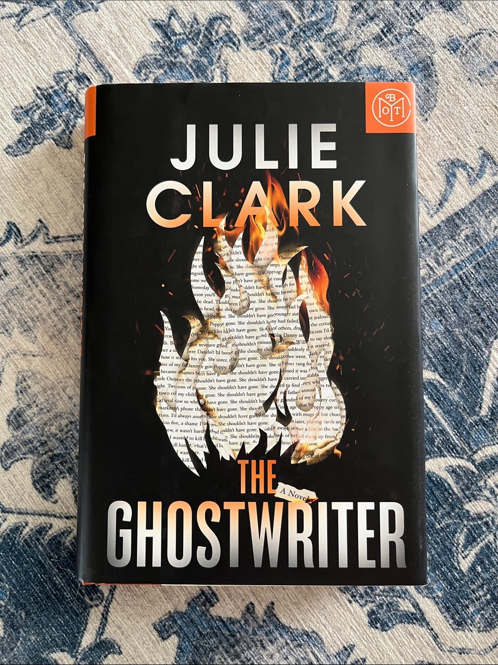 Ghostwriter by Julie Clark BOTM Hardcover